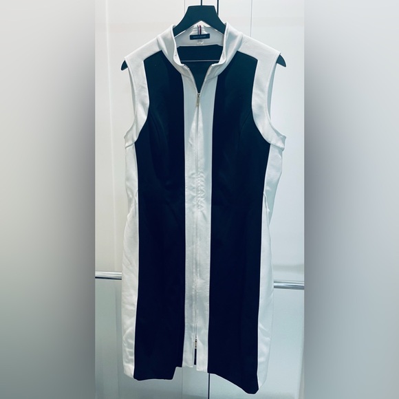 Tommy Hilfiger Scuba Crepe Sheath Dress size 14 - Picture 3 of 11